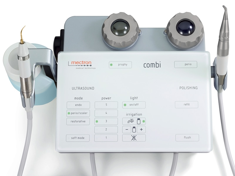 COMBI TOUCH Aeropulidor y Ultrasonidos en un mismo dispositivo de Mectron